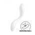 Satisfyer Rrrolling - punjivi G-točka vibrator s pokretnom kuglicom (bijeli)