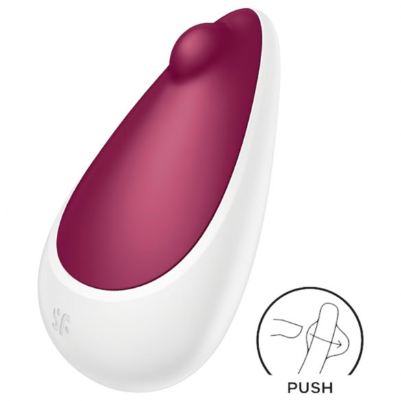 Satisfyer Spot On 3 - punjivi klitoralni vibrator (crveni)