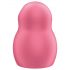 Satisfyer Pro To Go 1 - punjivi stimulator klitorisa s zračnim valovima (crvena)