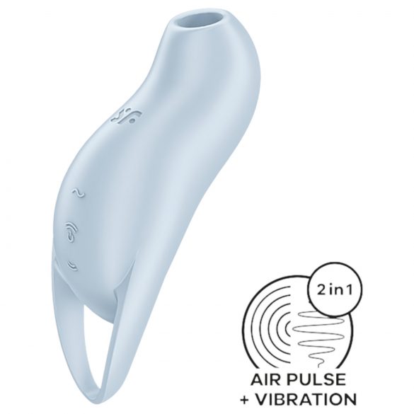 Satisfyer Pocket Pro 1 - zračni stimulator klitorisa (plavi)