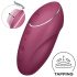 Satisfyer Tap & Climax 1 - 2u1 vibrator i stimulator klitorisa (crveni)