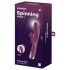 Satisfyer Spinning Rabbit 1 - rotirajući vibrator s klitorisom (crveni)