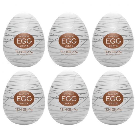 TENGA Egg Silky II - masturbacijsko jaje (6 komada)