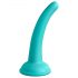 Dillio Curious Five - silikonski dildo (15 cm) - tirkizna