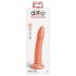 Dillio Wild Thing - rebrasti dildo (19 cm) - narančasta