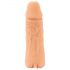 Nature Skin - navlaka za penis i umjetna vagina - 18 cm (prirodno)