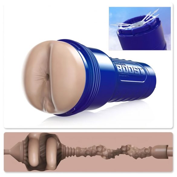 Fleshlight Boost Blast - realistična masturbatora guza (natur)