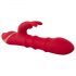 You2Toys Zeko - vibrator s pokretnim prstenom (crveni)