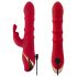 You2Toys Zeko - vibrator s pokretnim prstenom (crveni)