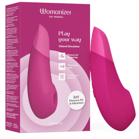 Womanizer Enhance - vibrator za klitoris s pulsirajućim zrakom (ružičasti)