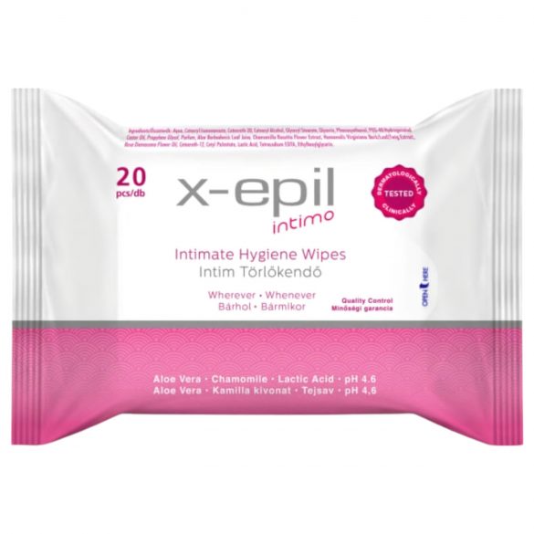 X-Epil Intimo - intimne maramice (20kom)