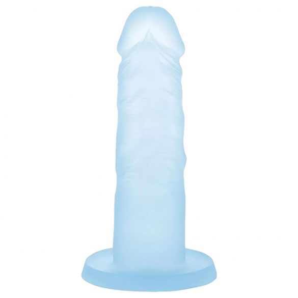 Addiction Coctails - silikonski dildo s postoljem (plavi)