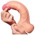 Lovetoy Nature Cock - dvostruki sloj realistični dildo - 25 cm (prirodni)