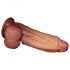 Lovetoy Nature Cock - dvoslojni realistični dildo - 26 cm (prirodni)