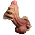 Lovetoy Nature Cock - dvoslojni realistični dildo - 26 cm (prirodni)