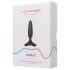 LOVENSE Hush 2 XS - punjivi mali analni vibrator (25 mm) - crni