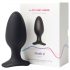 LOVENSE Hush 2 L - punjivi mali analni vibrator (57 mm) - crni