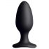 LOVENSE Hush 2 L - punjivi mali analni vibrator (57 mm) - crni