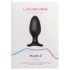 LOVENSE Hush 2 L - punjivi mali analni vibrator (57 mm) - crni