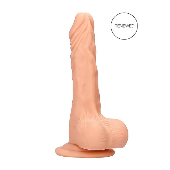 RealRock Dong 7 - realističan, dildo za testise (17 cm) - prirodan