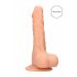 RealRock Dong 7 - realističan, dildo za testise (17 cm) - prirodan