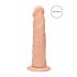 RealRock Dong 7 - realistični dildo (17cm) - prirodan