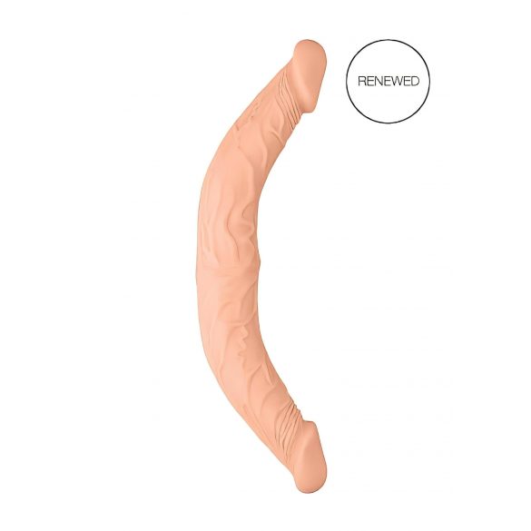 RealRock Double Dong 14 - dupli dildo (36cm) - prirodni