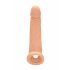 RealRock Penis Sleeve 9 - navlaka za penis (21,5 cm) - prirodna