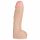 Doc Johnson Vac-U-Lock Hung 12 - realistični testikularni dildo (prirodni)