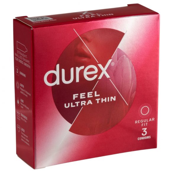 Durex Feel Ultra Thin - ultra realistični kondomi (3 komada)