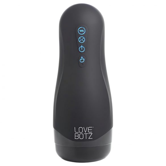 Lovebotz Auto Milker - vodootporni masturbator na baterije (crni)