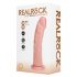 REALROCK - realistični vibrator s vakuumom (20,5 cm)