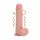 REALROCK - rotirajući vibrator - prirodan (20,5 cm)