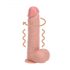 REALROCK - rotirajući vibrator - prirodan (20,5 cm)