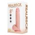 REALROCK - rotirajući vibrator - prirodan (20,5 cm)