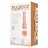 REALROCK - rotirajući vibrator - prirodan (20,5 cm)