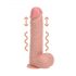 REALROCK - realistični vibrator s bazom, 20,5 cm