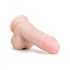 Easytoys - dildo za testise (17,5 cm) - prirodan