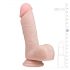 Easytoys - dildo za testise (17,5 cm) - prirodan