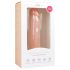 Easytoys - realističan dildo s vakuumom (20,5 cm) - prirodan