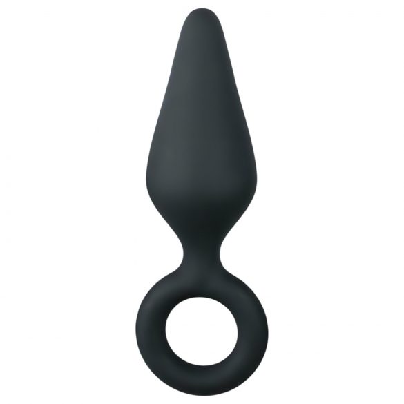 Easytoys Pointy Plug S - analni čep (crni) - mali