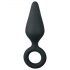 Easytoys Pointy Plug S - analni čep (crni) - mali