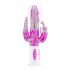 Easytoys Raving Rabbit - vibrator s 3 zupca (ružičasti)