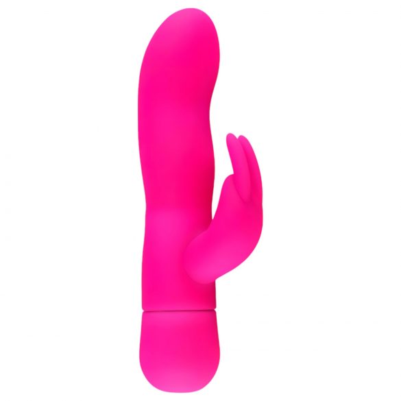 Easytoys Mad Rabbit - zec vibrator s dodatkom za klitoris (ružičasti)