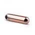 Rosy Gold Bullet - punjivi, mini stick vibrator (rosegold)