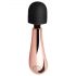 Rosy Gold Mini Massager - bežični vibrator zakrivljenog dizajna (rosegold)