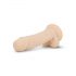 Real Fantasy Conrad - vibrator s vakuumskim držačem - 20 cm (natural)