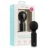 Easytoys Wonder Wand - punjivi, mini masažni vibrator (crni)