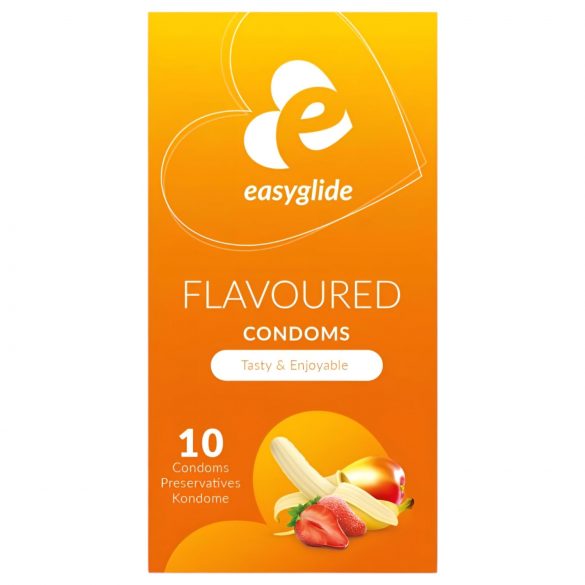 EasyGlide Flavoured - voćni kondomi (10 komada)