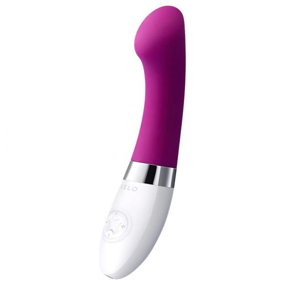 LELO Gigi 2 - silikonski vibrator za G-točku (ljubičasti)